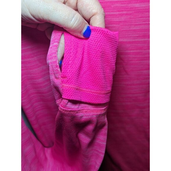 Under Armour Sweater Womens Medium Pink All Season Gear Turtleneck Long Sleeve - Picture 4 of 16